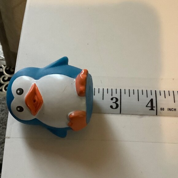 Penguin Crab & Whale Bath Toys Set Lot of 3 2"-3" - Picture 2 of 5